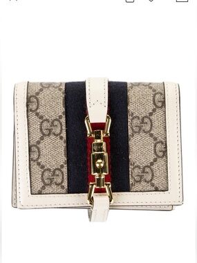 Gucci Jackie 1961 GG Supreme Compact Wallet